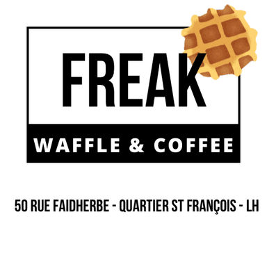 Nouveau! 
Les meilleures Gaufres Havraises, poffertjes (mini pancakes hollandais) et autres spécialités artisanales du Freak sont désormais à portée de clic. 